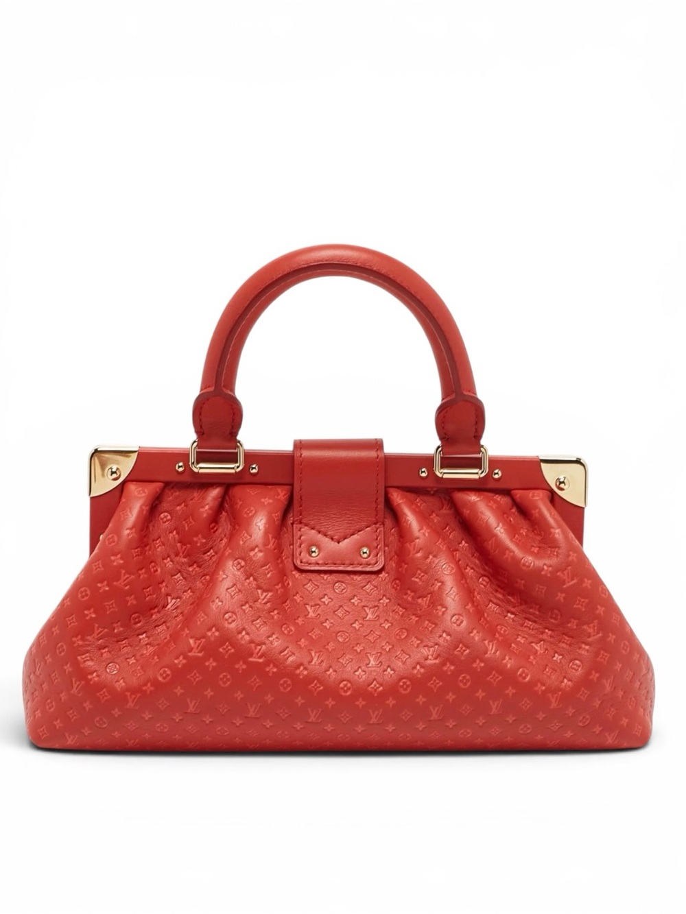 ✨💎LIKE NEW💎✨2023 Louis Vuitton Nanogram Calfskin 2 Way Bag w/COA. - Picture 6 of 14